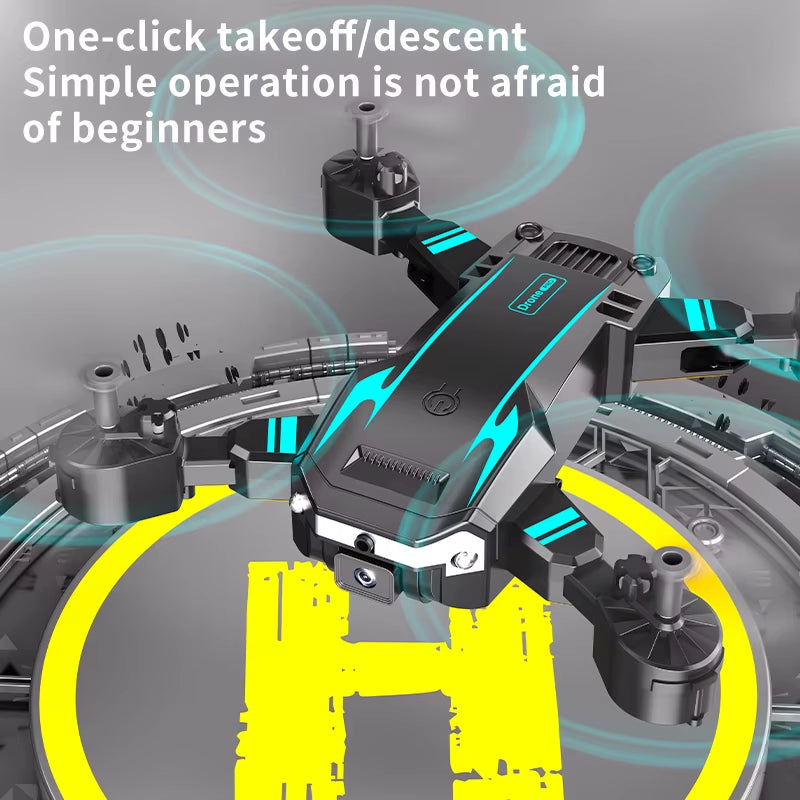 S6 Professional Drone with 8K/4K HD Camera, 5G Control, Obstacle Avoidance - Perfect Gift for Kids!
