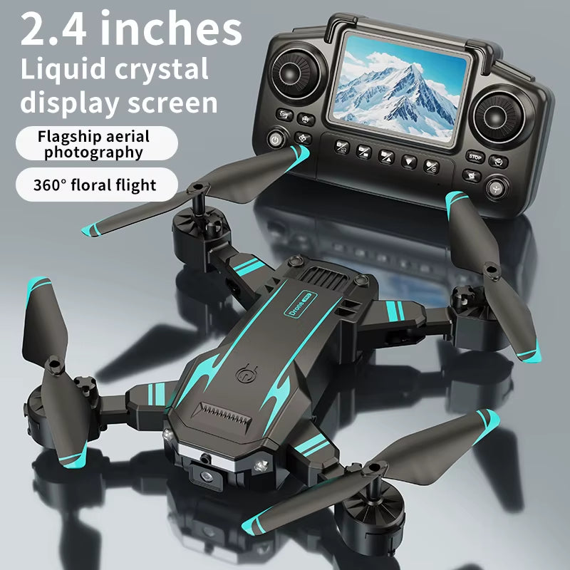 S6 Professional Drone with 8K/4K HD Camera, 5G Control, Obstacle Avoidance - Perfect Gift for Kids!